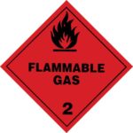 Dangerous Goods Class 2.1 Flammable Gas