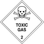 Dangerous Goods Class 2.3 Toxic Gas
