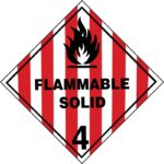 Dangerous Goods Class 4.1 Flammable Solid